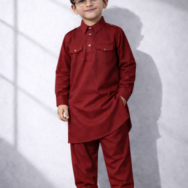 Premium Classic Pathani Kurta Set (Kurta & Pajama)– Elegant Ethnic Wear